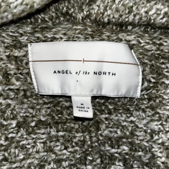 ANTHROPOLOGIE ANGEL OF THE NORTH Chauvet Alpaca Blend Open Cardigan Sweater M - Picture 8 of 8